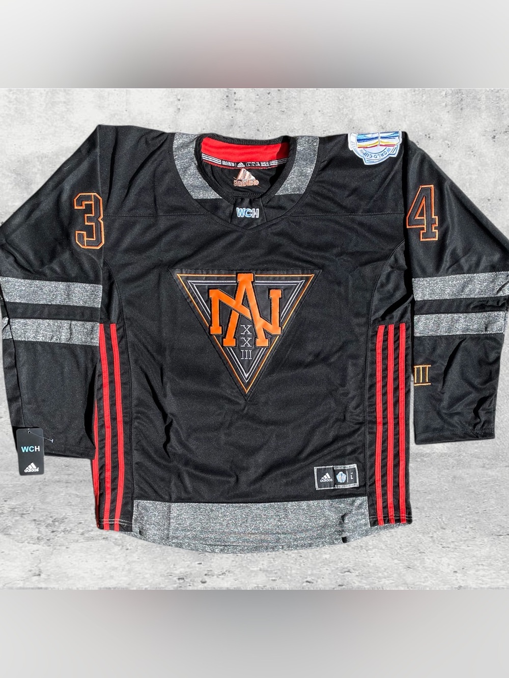 NWT 2016 World Cup Of Hockey Team North America Auston Matthews Adidas Jersey L